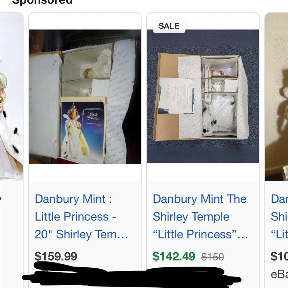 Shirley temple collector doll little princess